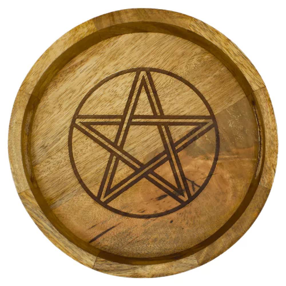 Mango Koka Paplāte Pentagram 25cm