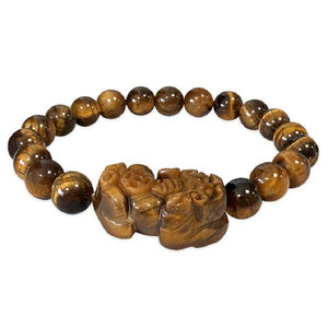 Rokassprādze Tīģeracs Meksika / Tiger Eye & Pixiu A 8mm