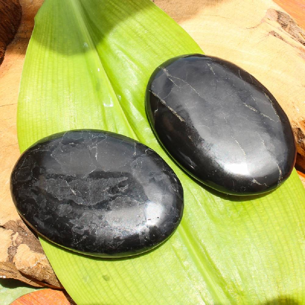 Akmens Šungīts / Shungite Chakra Stone 35-45mm