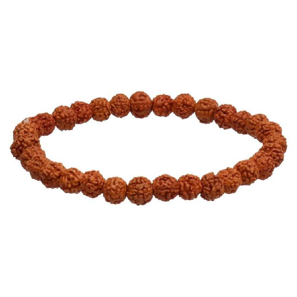 Mala / Rokassprādze Rudraksha 6mm