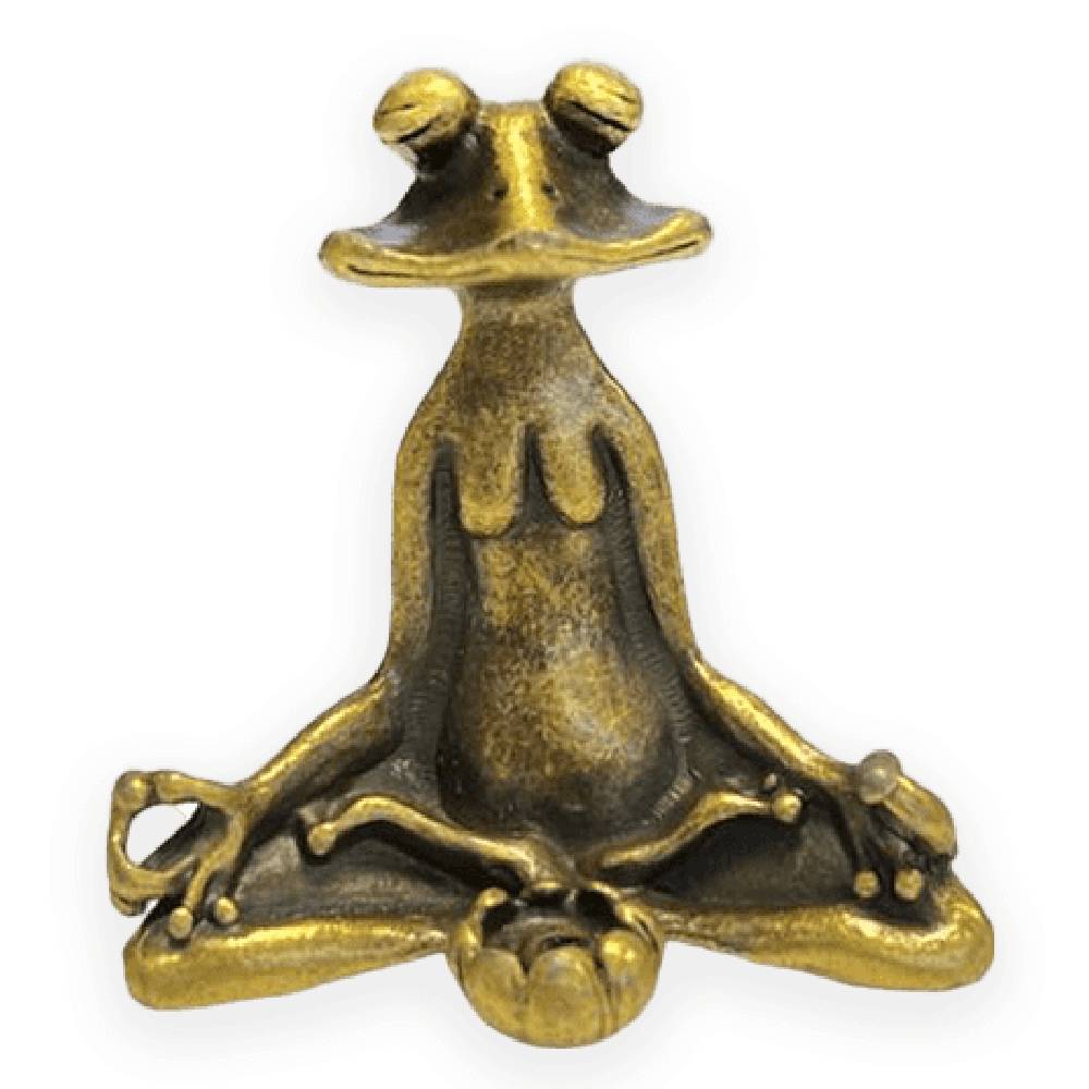 Metāla turētājs smaržkociņiem Zen Frog