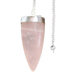 Ielādēt attēlu galerijas skatītājā, Svārsts Rozā Kvarcs Brazīlija / Rose Quartz Acorn A
