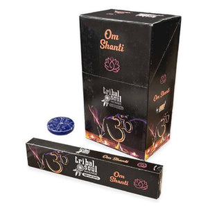 Smaržkociņi OM Shanti Tribal Soul Incense 15gr