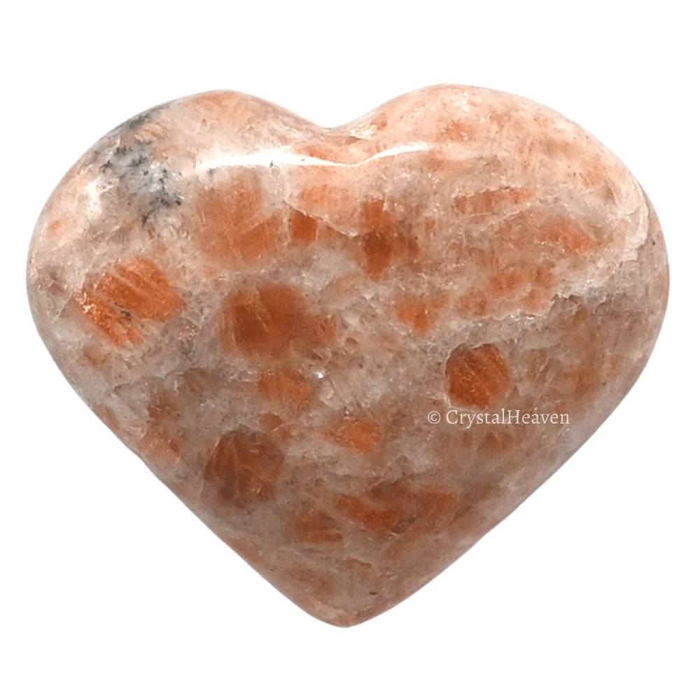 Akmens Saulesakmens Tanzānija / Sunstone Heart 35-40mm