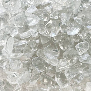 Akmens Kalnu Kristāls Brazīlija / Clear Quartz / Rock Crystal Chips A