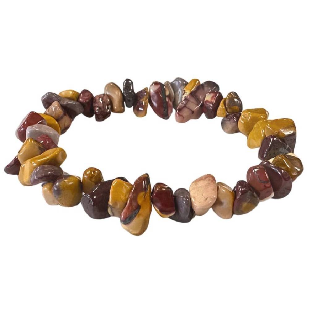 Stone Bracelet Mookaite Chips