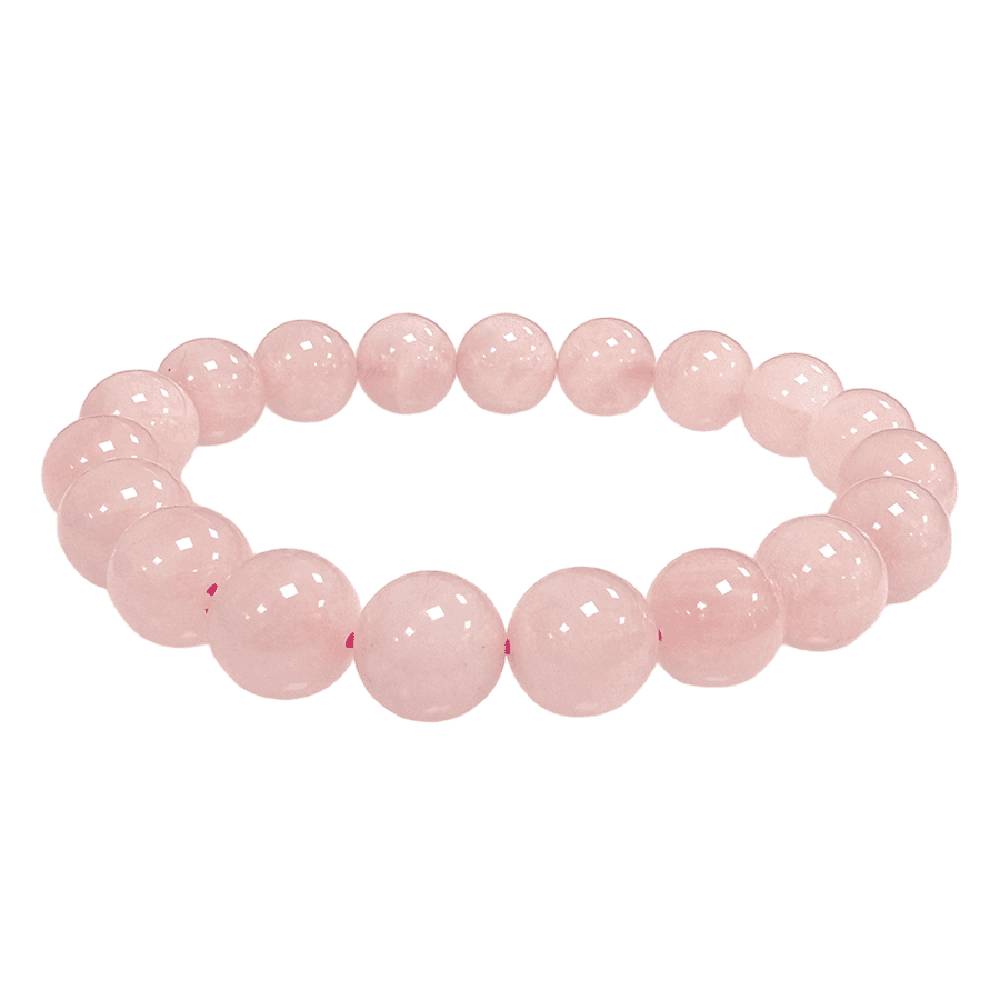 Rokassprādze Rozā Kvarcs Brazīlija / Rose Quartz 10mm