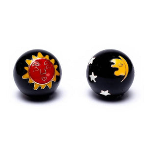 Ķīniešu Veselības Bumbiņas Sun & Moon Ø3.5cm