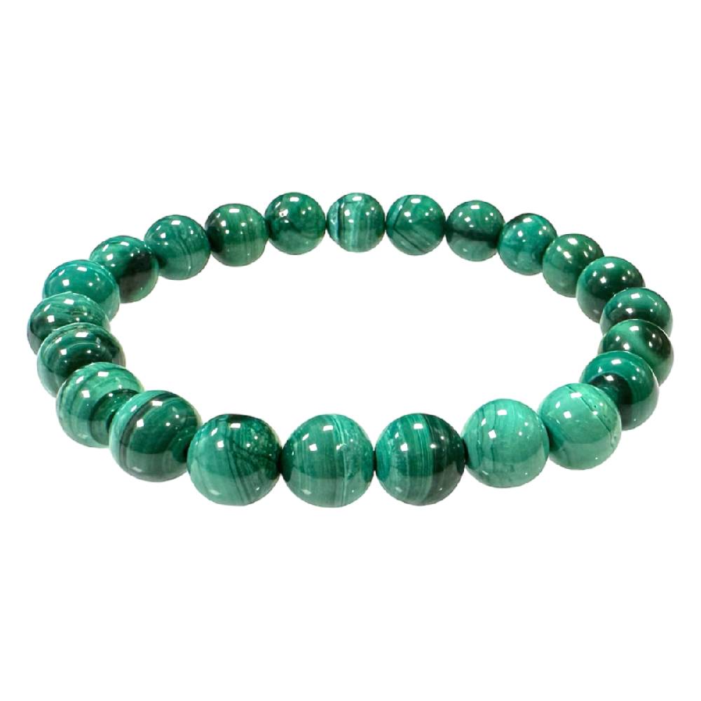 Rokassprādze Malahīts Kongo / Malachite AA 7.5-8.5mm