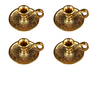 Metāla Svečturis Ancient Gold Ø1.5cm