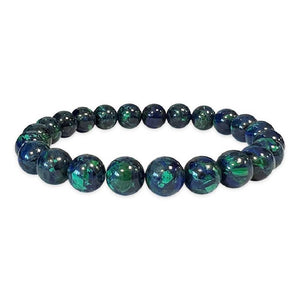 Rokassprādze Azurīts un Malahīts Brazīlija / Azurite & Malachite AAA 8mm