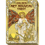 Load image into Gallery viewer, Golden Art Nouveau Grand Trumps Taro Kārtis
