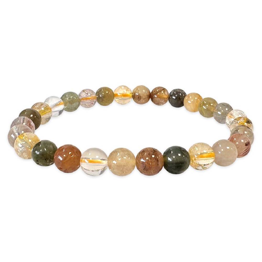 Rokassprādze Rutilētais Kvarcs Multicolor Brazīlija / Rutilated Quartz Multicolor A 6mm