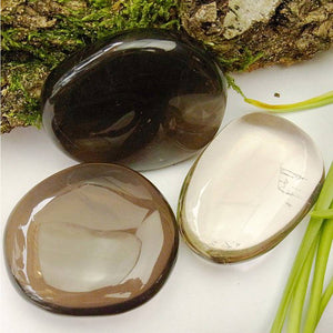 Akmens Dūmu Kvarcs / Smoky Quartz Chakra Stone 30-45mm