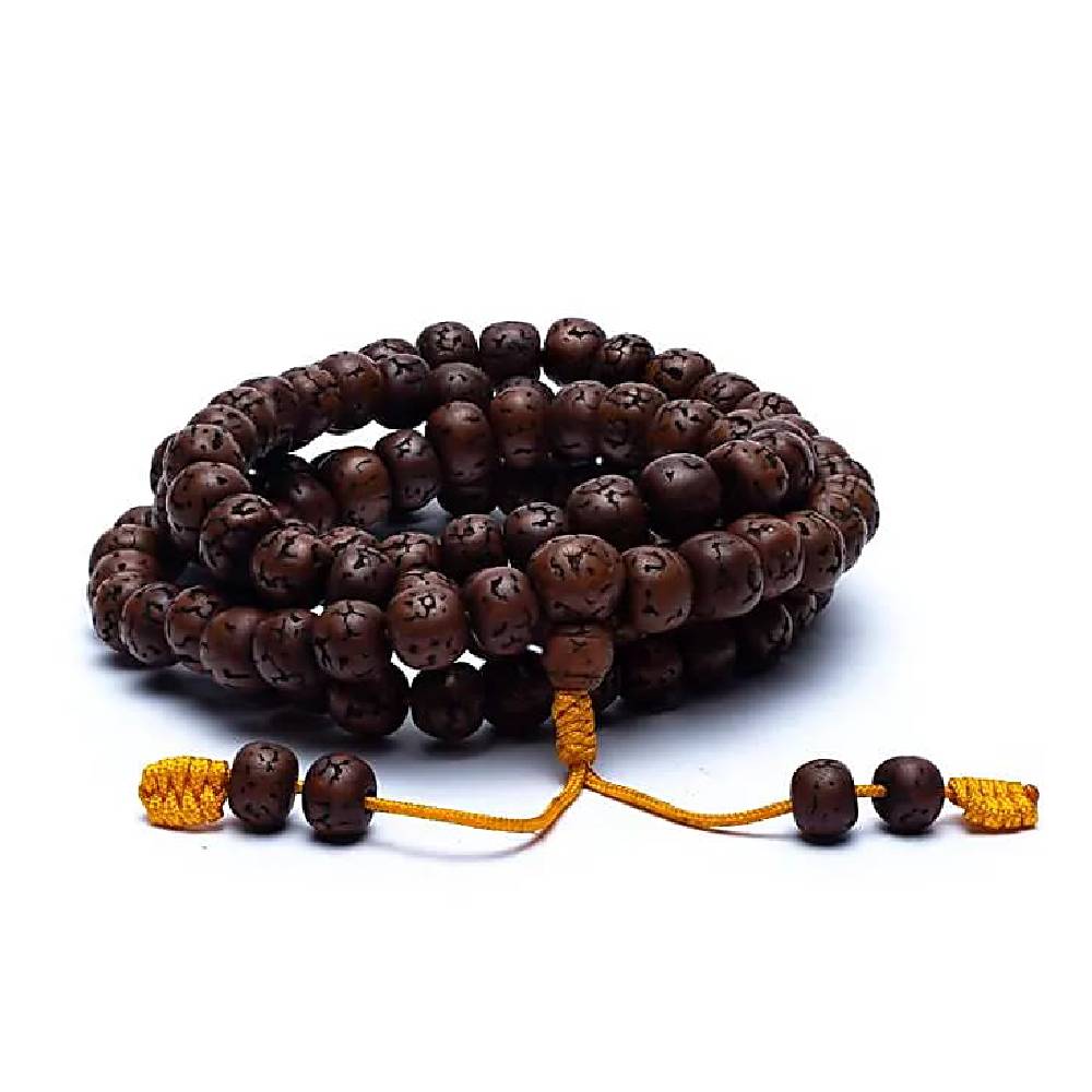 Mala Rudraksha 108 beads polished
 