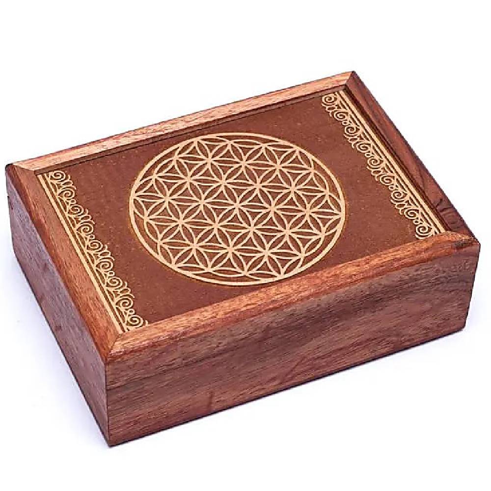 Koka Lādīte Flower of Life 17.5x13x6.5cm