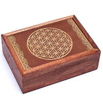 Load image into Gallery viewer, Koka Lādīte Flower of Life 17.5x13x6.5cm
