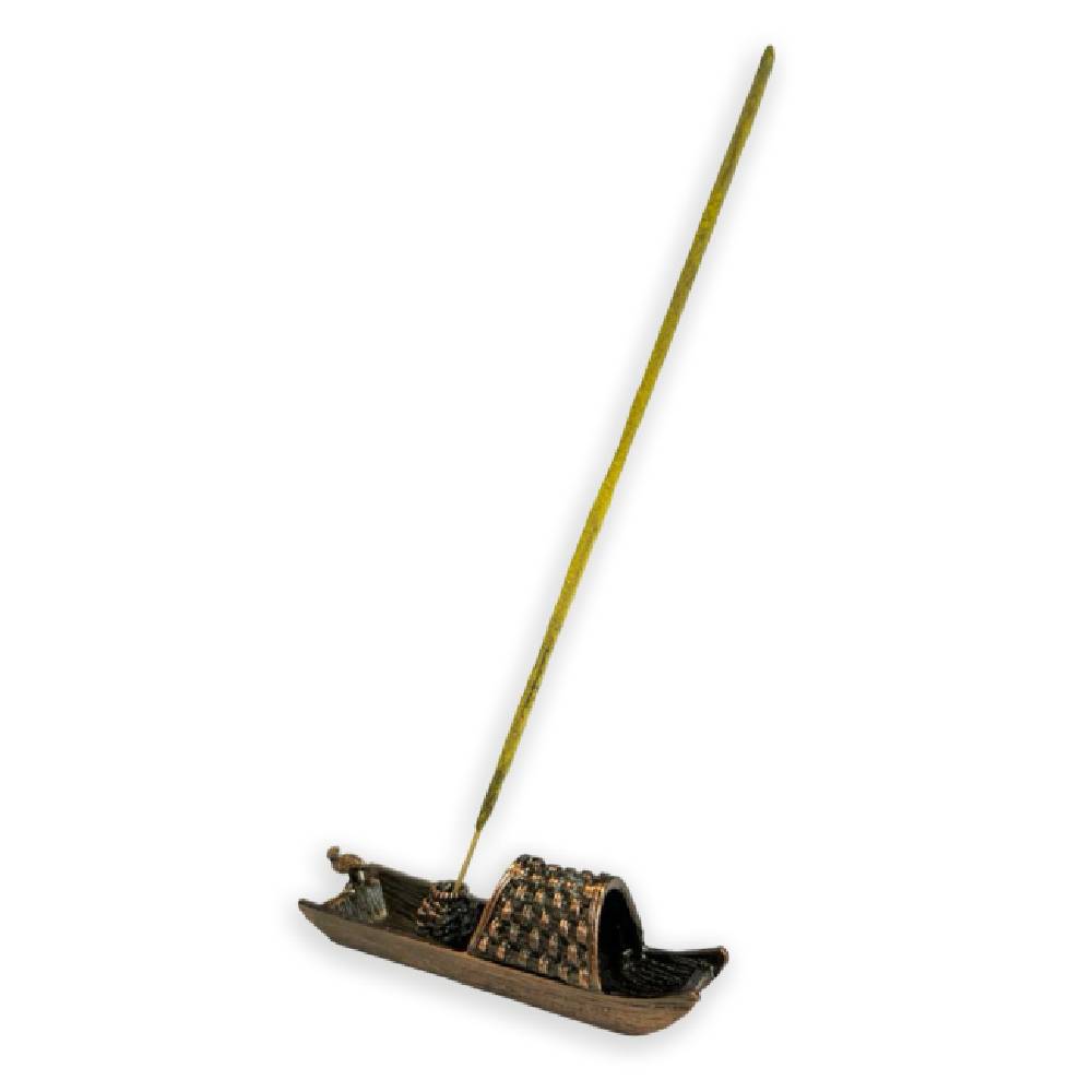 Turētājs Smaržkociņiem Boat Metal Incense Holder