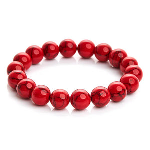 Rokassprādze Sarkani Koraļi / Red Coral 6mm