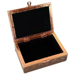 Load image into Gallery viewer, Tarot box OM copper colour 18x13x6cm
