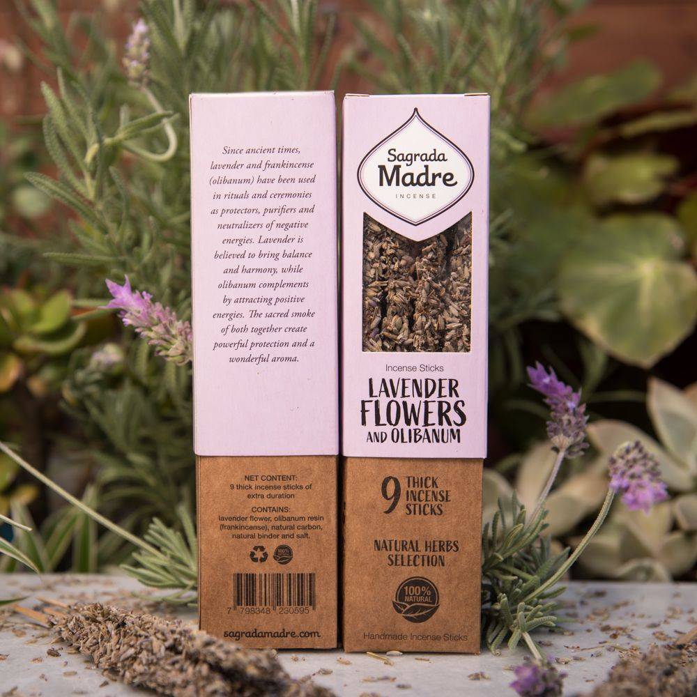 Sagrada Madre Herbal Lavanda un Vīraks / Lavender and Olibanum 9gab