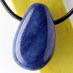 Ielādēt attēlu galerijas skatītājā, Kulons Zilais Kvarcs Brazīlija / Blue Quartz A 25-30mm
