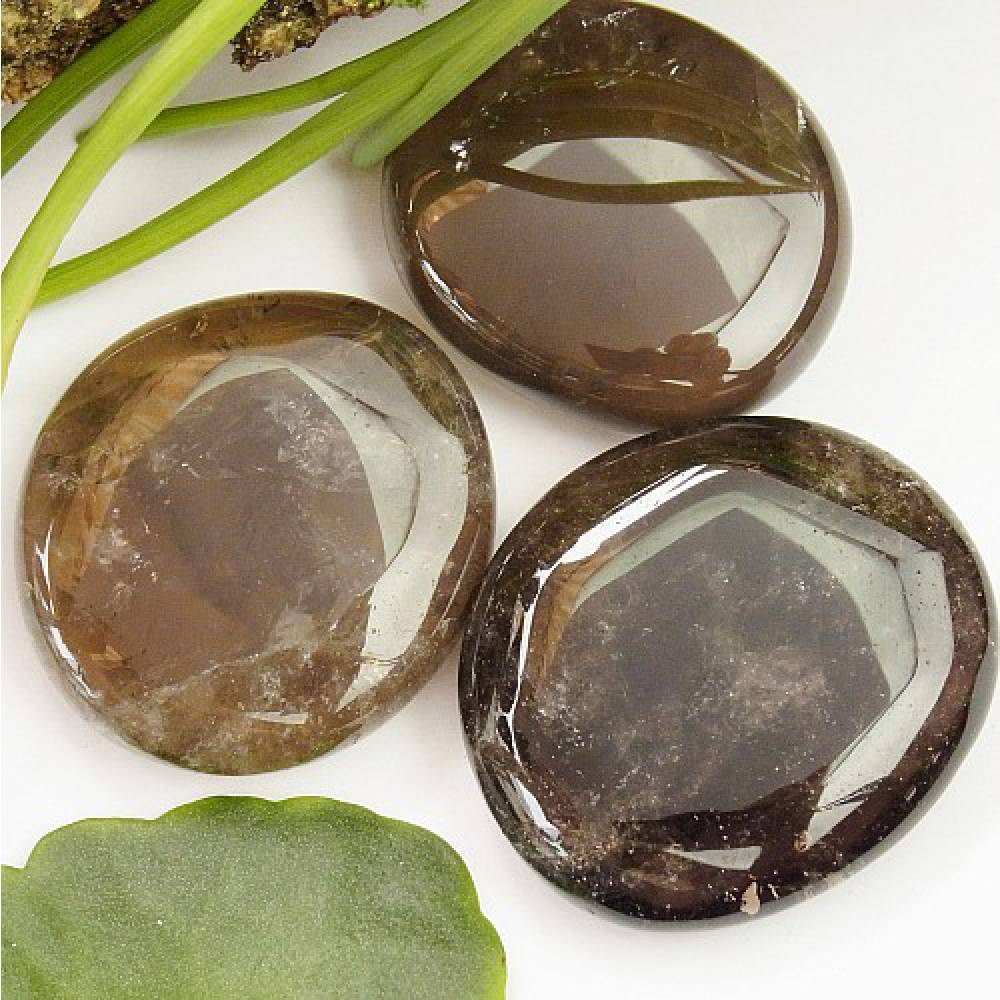 Akmens Dūmu Kvarcs / Smoky Quartz Chakra Stone 30-45mm