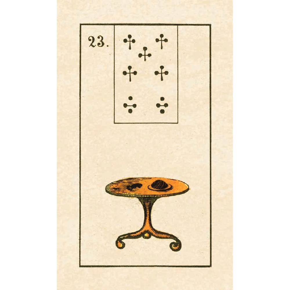 Old Lenormand Historical Cards Orākuls