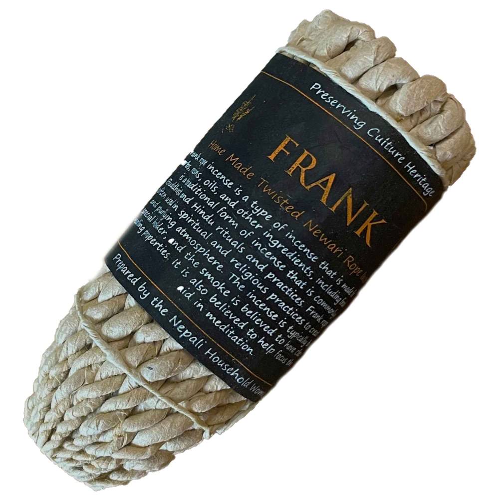 Smaržkociņi Augu Vīraki - Aukliņas Pure Herbs Incense Ropes Frankincense / Vīraks