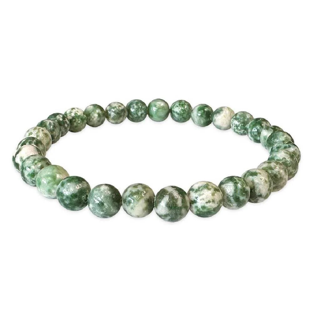 Rokassprādze Nefrīts / Zaļais Nefrīts Ķīna / Green Jade 4mm