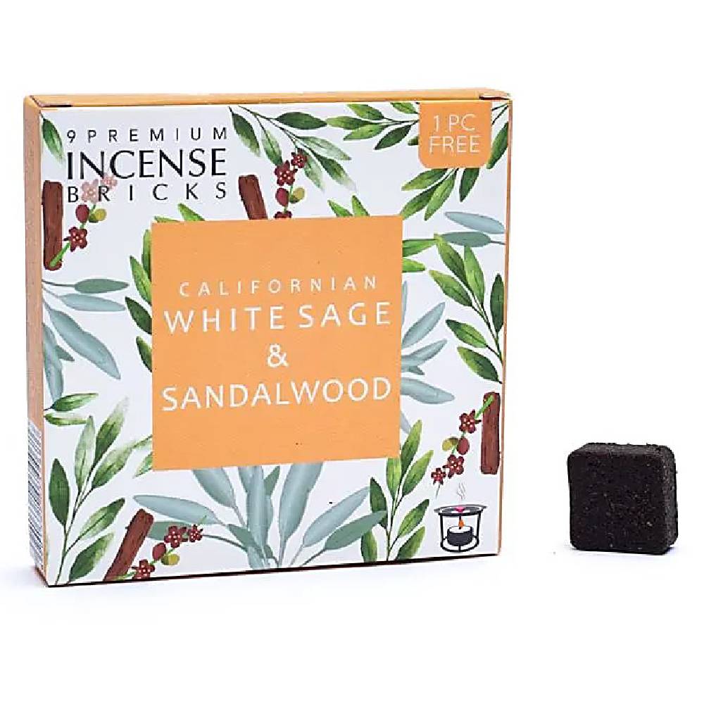 Aromafume incense bricks white sage & sandalwood