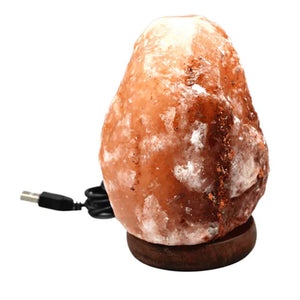 Himalaju Sāls Lampa USB Natural Himalayan Salt Lamp 1-1.5kg