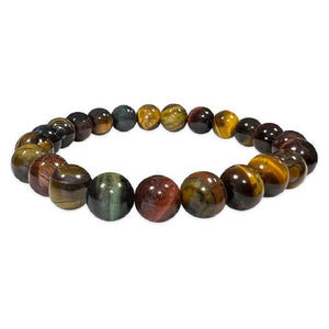 Rokassprādze Tīģeracs Dienvidāfrika / Tiger Eye Multicolor A 8mm