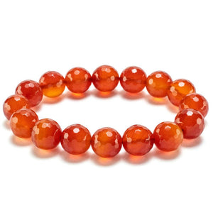 Rokassprādze Karneols Brazīlija / Carnelian 14mm