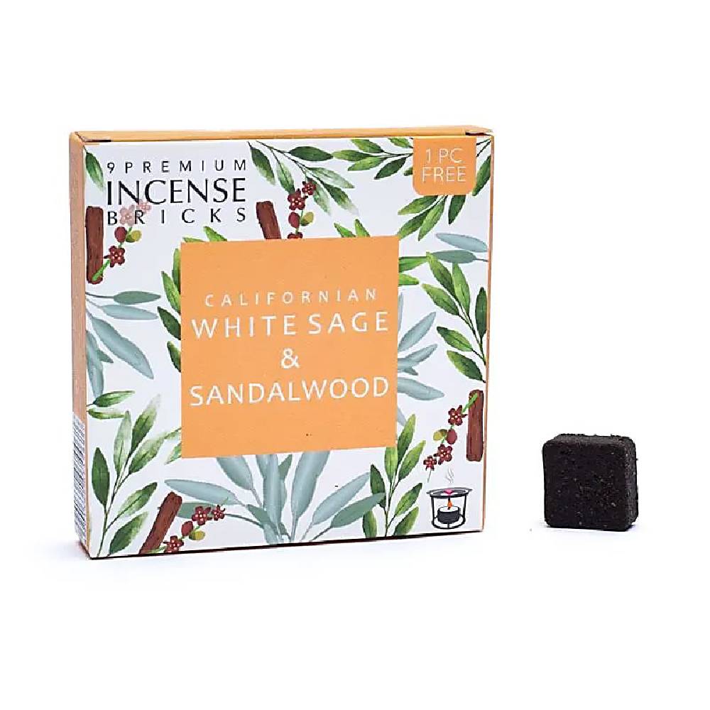 Aromafume incense bricks white sage & sandalwood