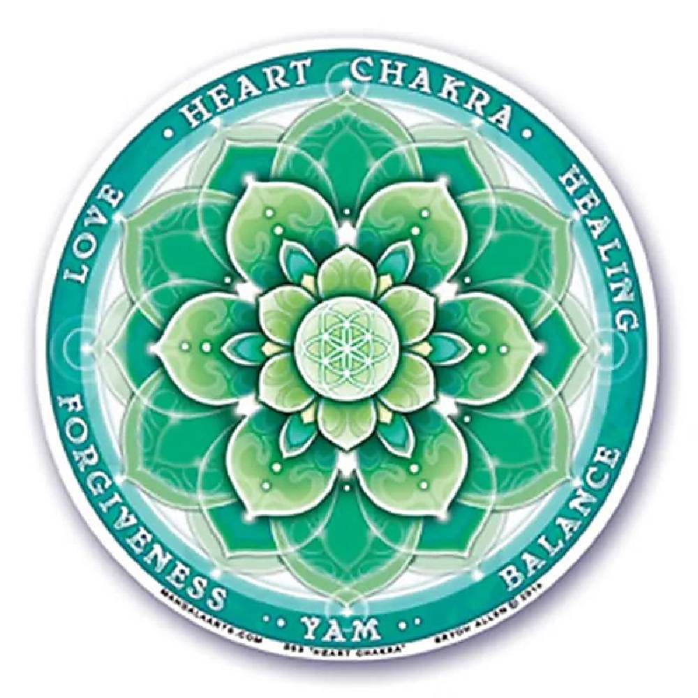 Uzlīme 4h Chakra Heart Chakra / Anahata / Sirds Čakra Ø11.7cm