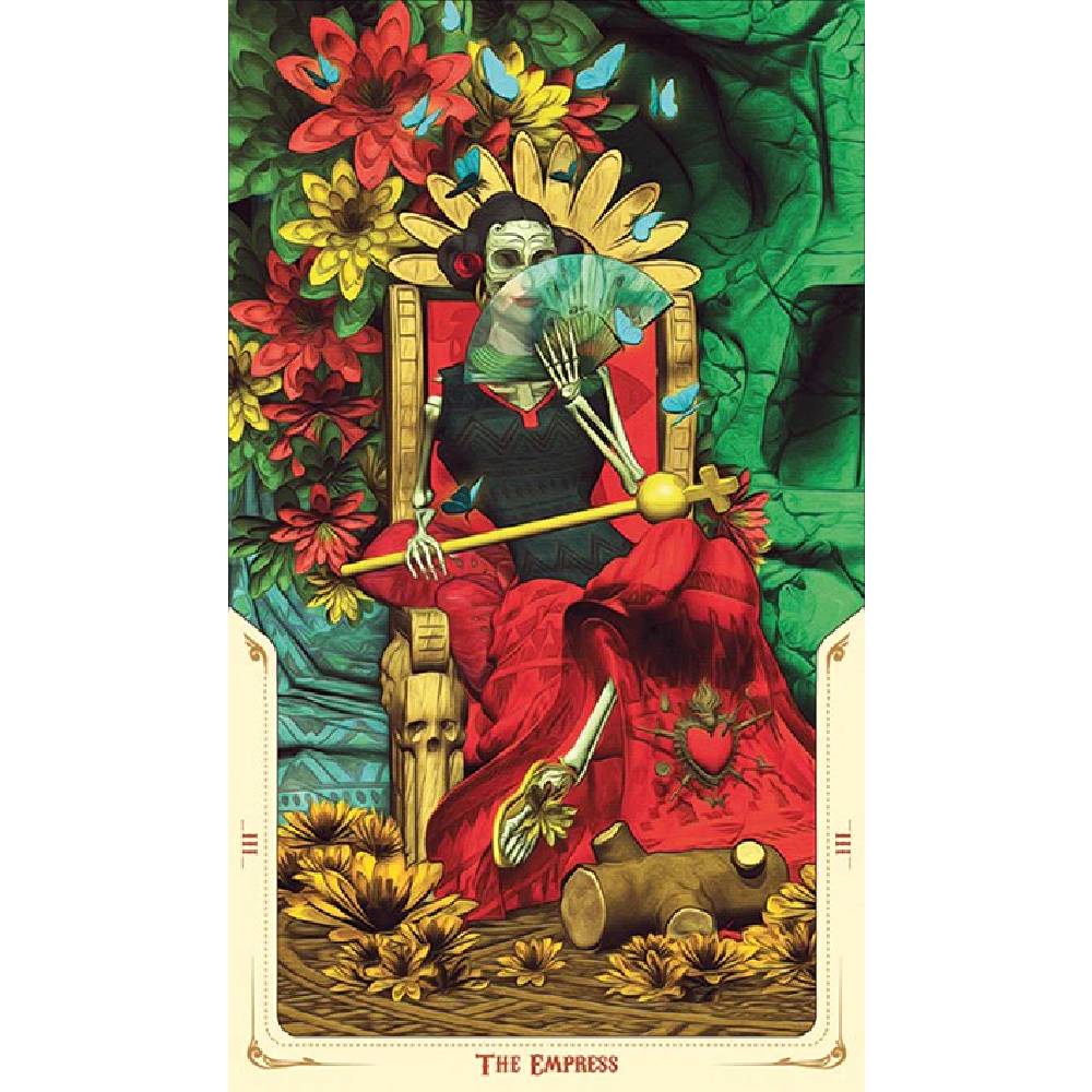 Santa Muerte Book of the Dead Tarot Cards