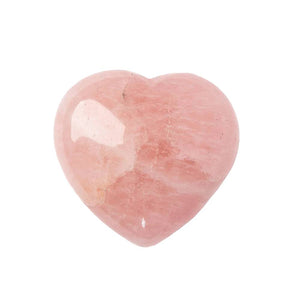 Akmens Rozā Kvarcs Dienvidāfrika / Rose Quartz Heart 40-45mm