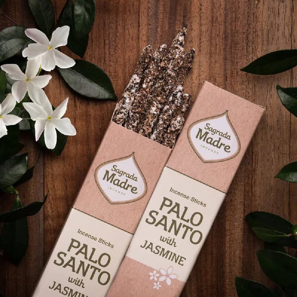 Sagrada Madre Palo Santo incense with Jasmine 30gr