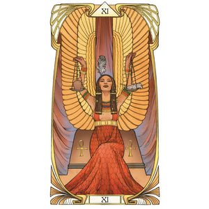 Egyptian Art Nouveau Tarot Cards