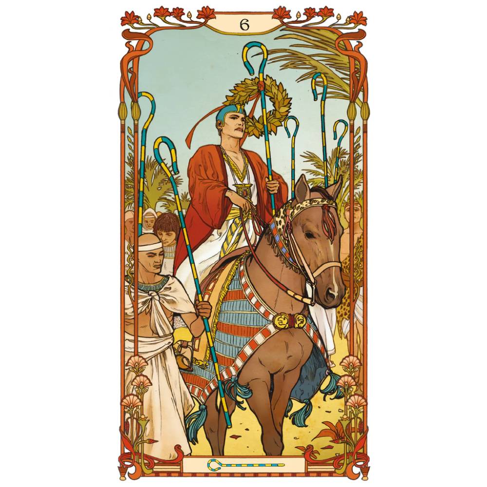 Egyptian Art Nouveau Tarot Cards