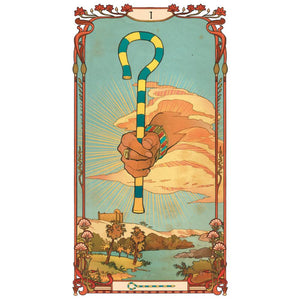 Egyptian Art Nouveau Tarot Cards