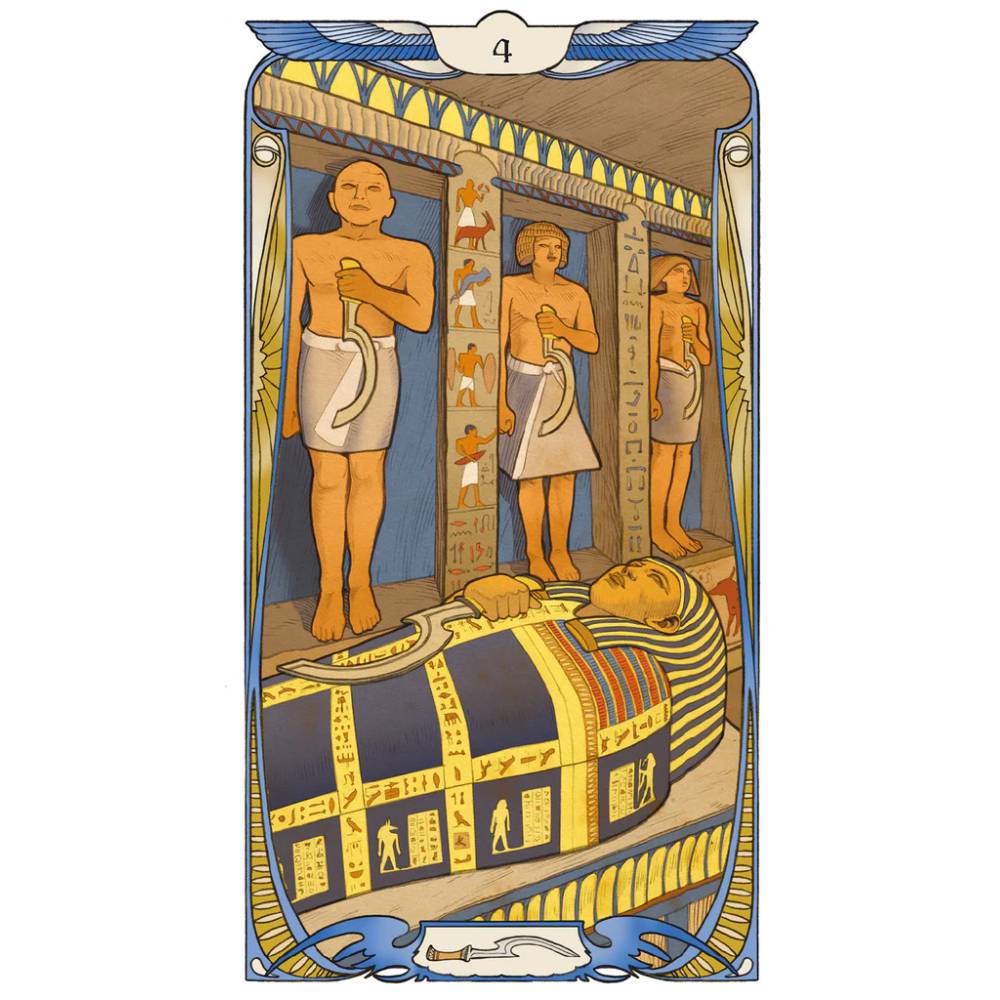 Egyptian Art Nouveau Tarot Cards