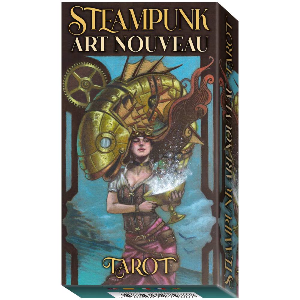 Steampunk Art Nouveau Taro Kārtis