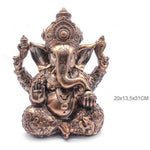 Load image into Gallery viewer, Statuja / Dēva Murti Ganeša / Ganesh 20x13.5x31cm
