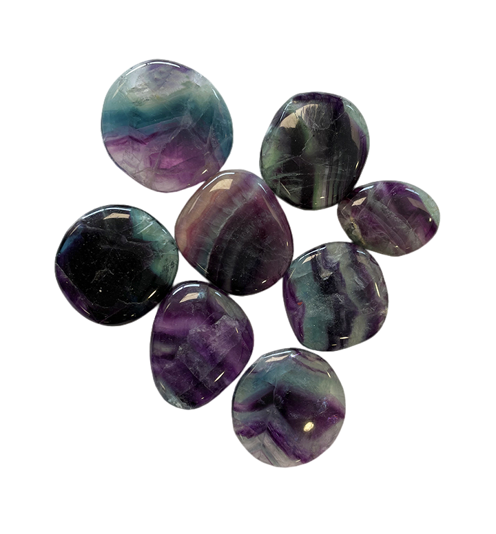 Akmens Fluorīts Ķīna / Fluorite Chakra Stone 35-45cm