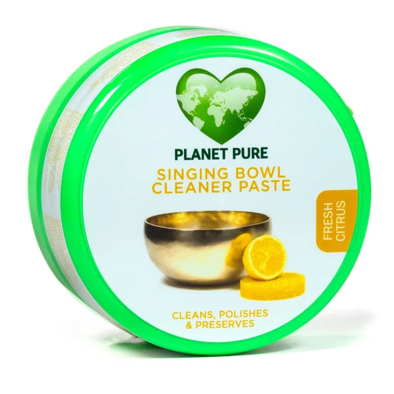 Organic singing bowl cleaning paste citrus 300g