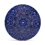 Load image into Gallery viewer, Coasters Mandala dark blue Ø10cm
