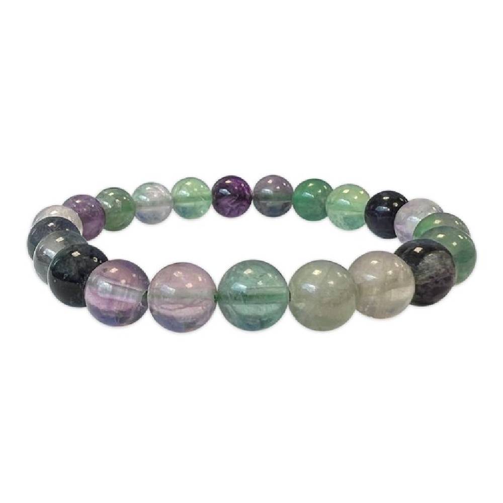 Rokassprādze Fluorīts Ķīna / Fluorite Rainbow 10mm