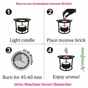 Aromafume incense bricks Dragons Blood 40g